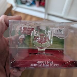 National Lampoons Christmas Vacation moose Mug Acrylic Mini Glass